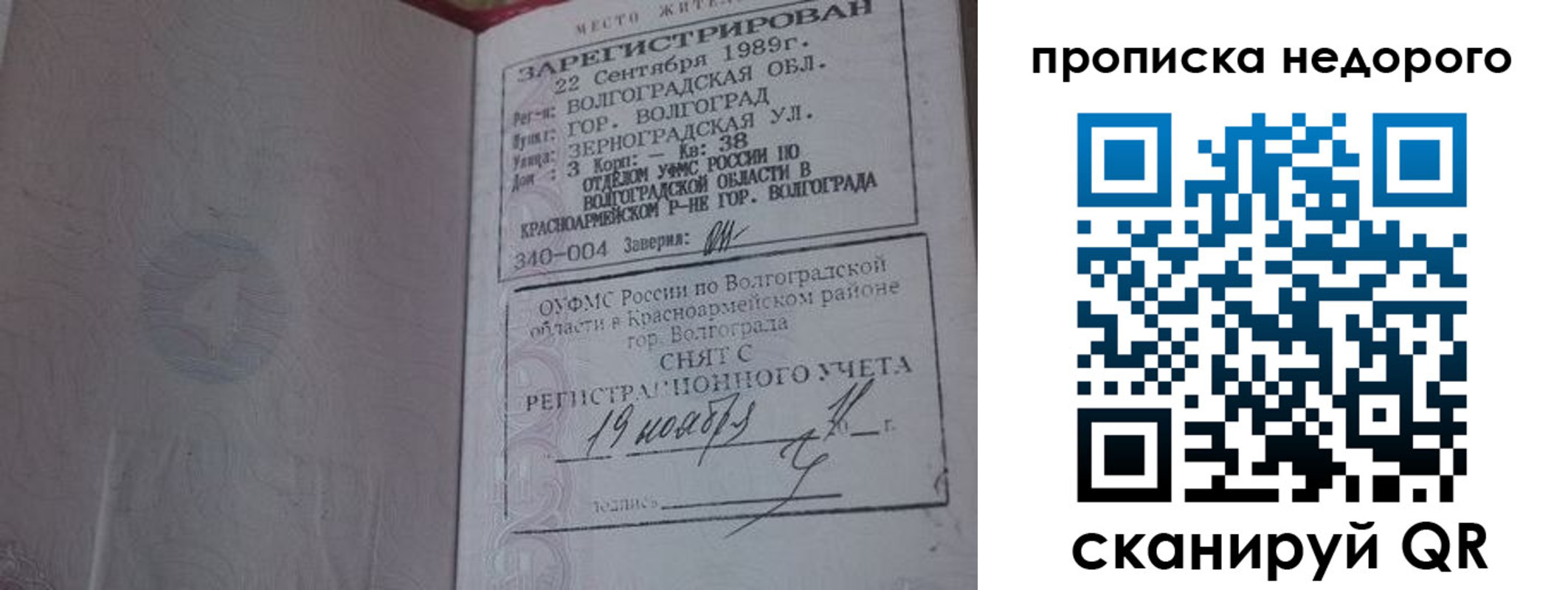 прописка гарантия в Долгопрудном